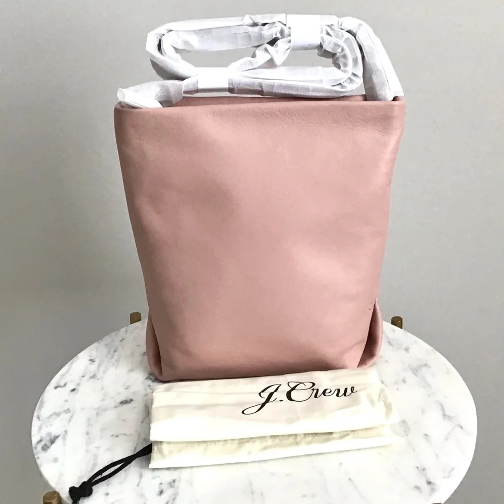 J. CREW Leather Bag New With Tag - Picture 6 of 11